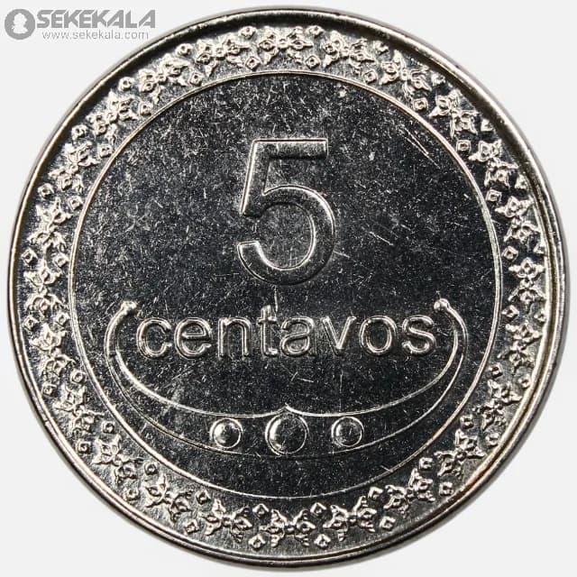 سکه 5 سنتاوو کمیاب تیمور شرقی 2004 — تصویر ۲