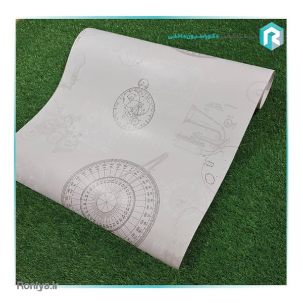 کاغذ دیواری اتاق نوجوان پسر طرح نوستالژی800021