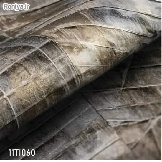 کاغذ دیواری ساده طرح هندسی کد 11TI060 — تصویر ۲