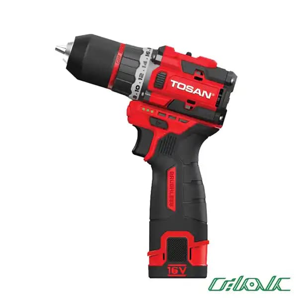پیچ گوشتی شارژی براشلس توسن مدل 9616BS