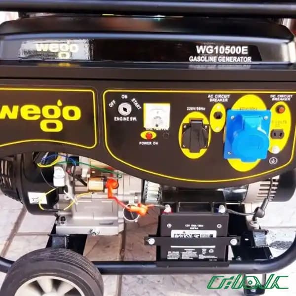 موتور برق بنزینی ویگو مدل WG10500E (ژنراتور بنزینی) — تصویر ۲