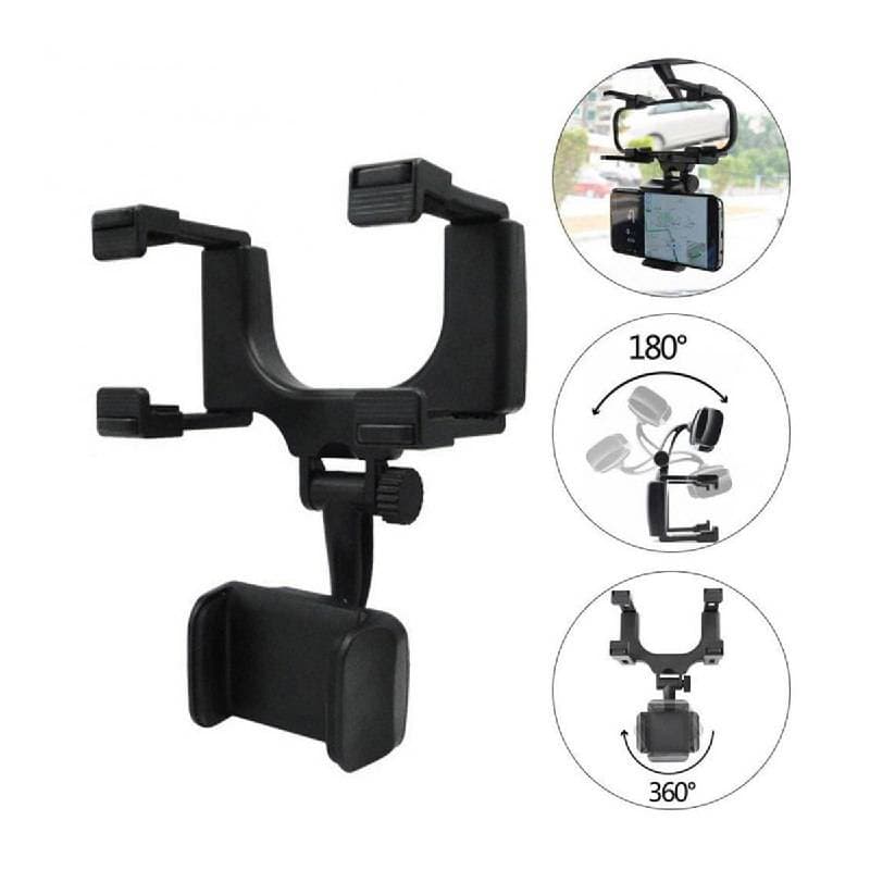 هولدر موبایل آینه ماشین Car Rearview Mirror — تصویر ۳