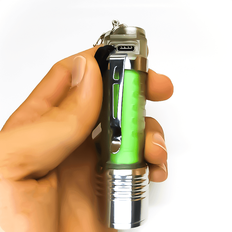 چراغ قوه مگنتی پلیسی multifunction mini flash light — تصویر ۵