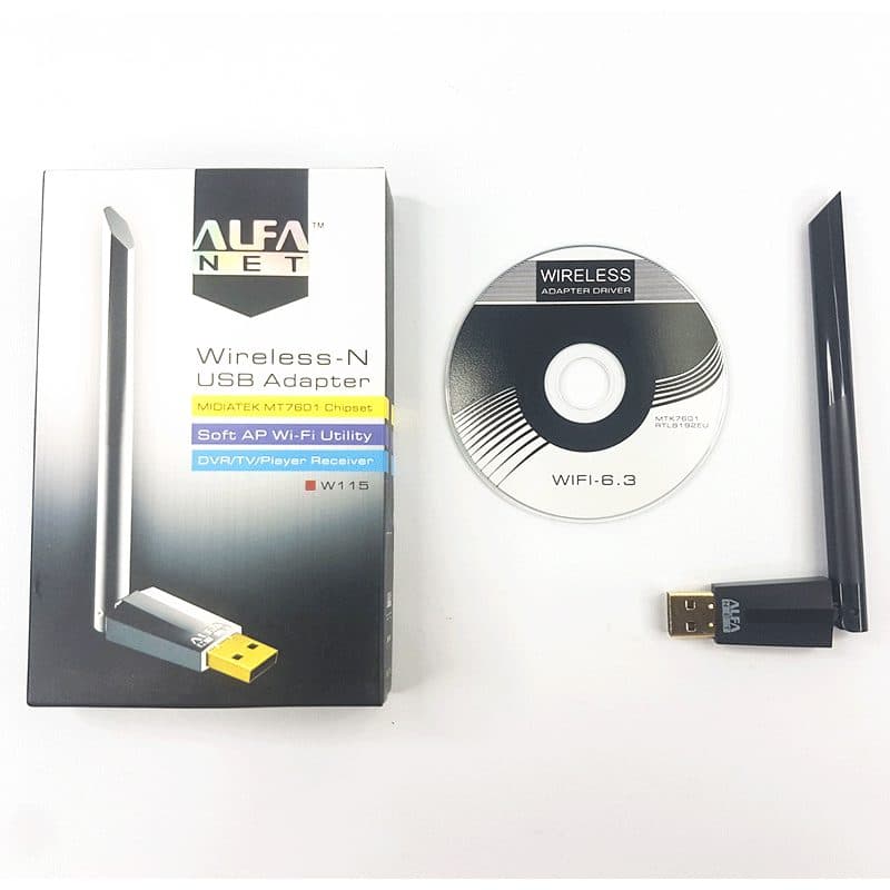 دانگل وای فای کامپیوتر و لپ تاپ ALFA مدل W113 — تصویر ۴