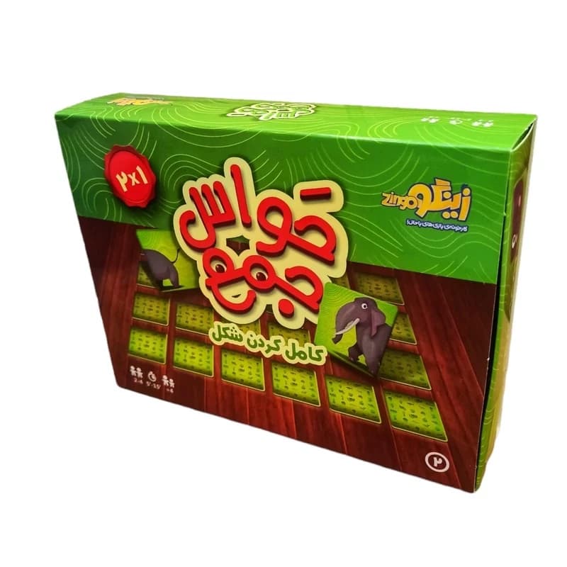بازی فکری حواس جمع کامل کردن شکل زینگو — تصویر ۲