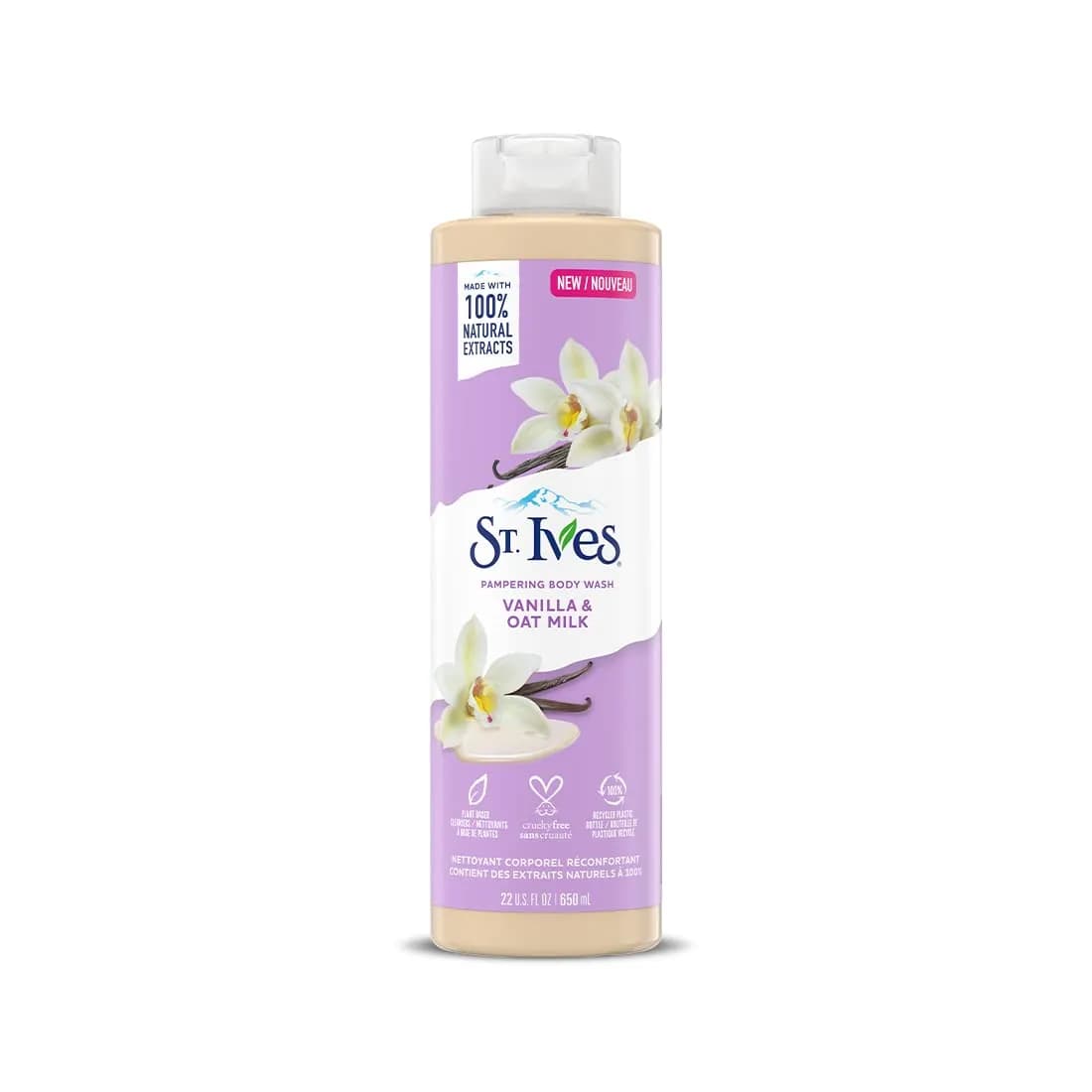 شامپو بدن سنت ایوز St.Ives مدل وانیل و شیر جو دوسر اصل 650 میل — تصویر ۹