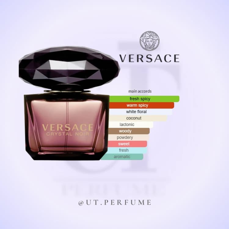عطر ورساچه کریستال نویر (ورساچه مشکی) زنانه | Versace – Crystal Noir