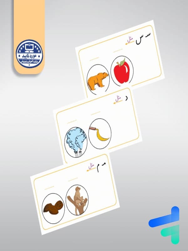 جدول شکل صداهای حروف الفبای فارسی فرای علم — تصویر ۲