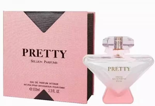 عطر ادکلن پرتی / پریتی اینتنس مشکی اصلی و اورجینال سلیون SELLION PRETTY INTENSE BLACK 100ml — تصویر ۲