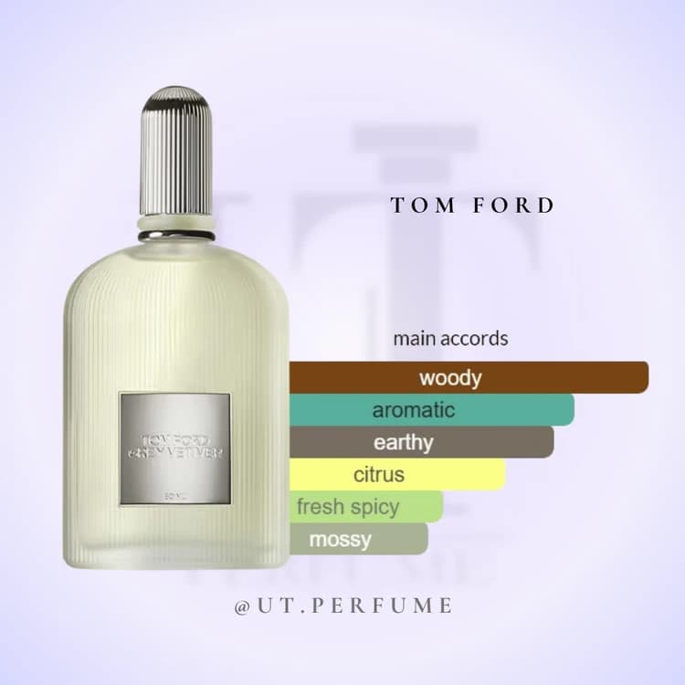 عطر تام فورد گری وتیور مردانه | Tom Ford – Grey Vetiver