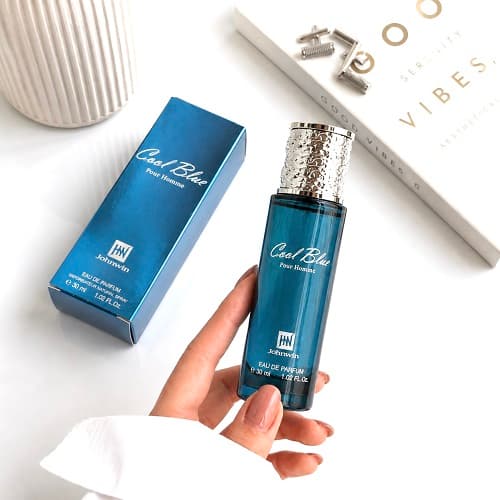 عطر ادکلن مینی دیویدوف کول واتر مردانه (جانوین-جکوینز) | Davidoff Cool Water for men (Cool Blue Jackwins) حجم 30 میل(شرکتی) — تصویر ۲