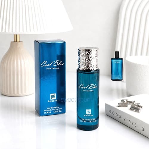 عطر ادکلن مینی دیویدوف کول واتر مردانه (جانوین-جکوینز) | Davidoff Cool Water for men (Cool Blue Jackwins) حجم 30 میل(شرکتی)