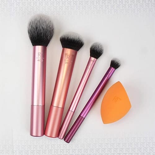 ست براش ریل تکنیک اورجینال به همراه اسفنج (پد بلندر) آرایشی | (Real Techniques Set Brushes (+Sponge — تصویر ۳