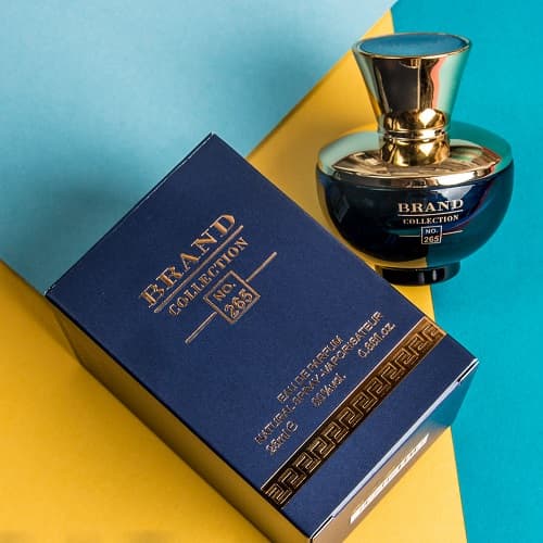 عطر و ادکلن مینی زنانه ورساچه دیلان-دایلان بلو پور فمه (برند کالکشن) | (Versace Pour Femme Dylan Blue (Brand Collection حجم 25 میل کد 265(شرکتی)