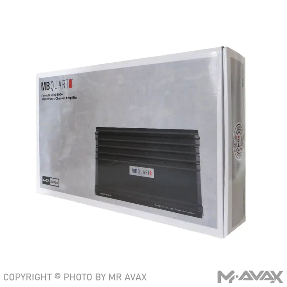 آمپلی فایر 4 کانال ام بی کوارت مدل MBQ-6004 — تصویر ۴