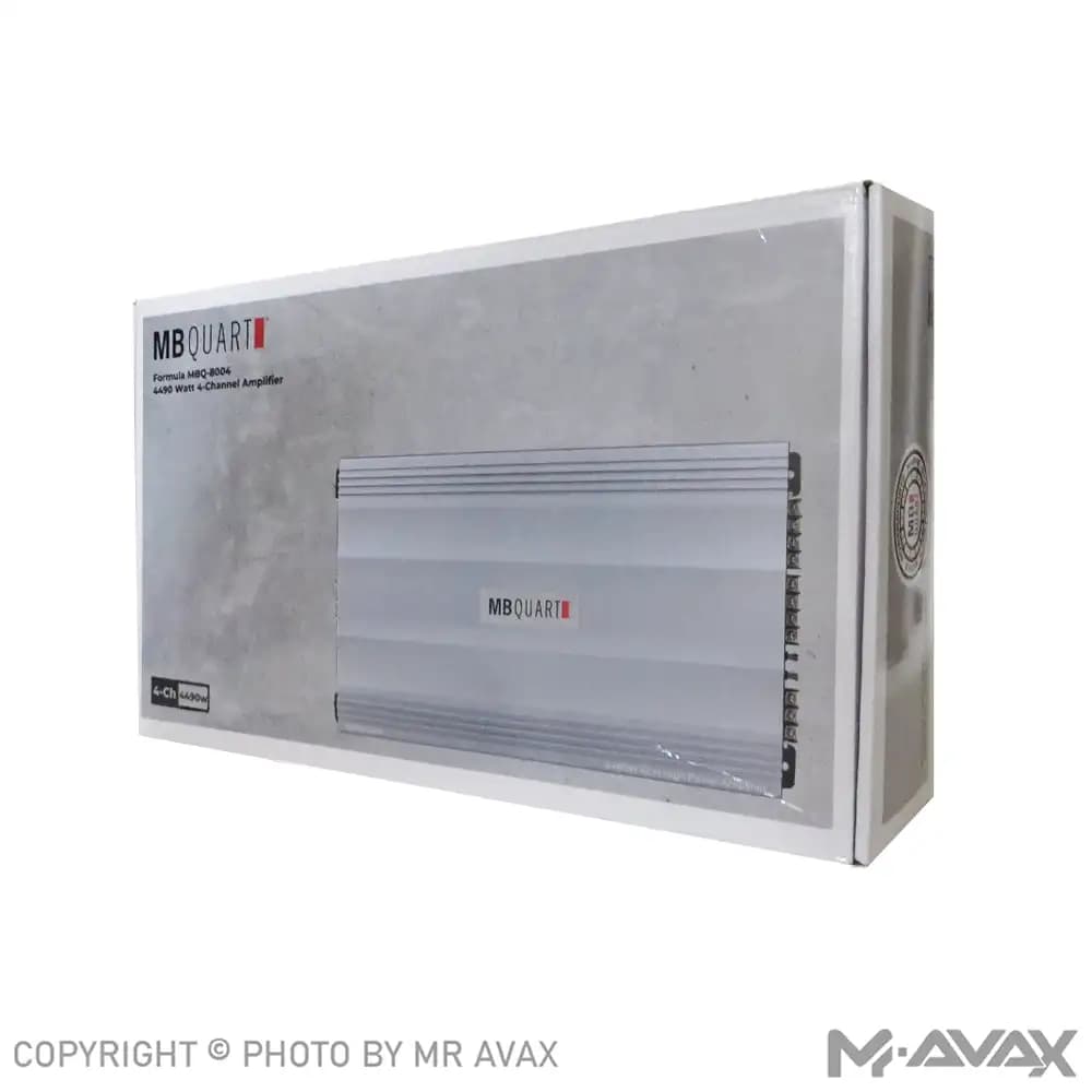 آمپلی فایر 4 کانال ام بی کوارت مدل MBQ-8004 — تصویر ۴