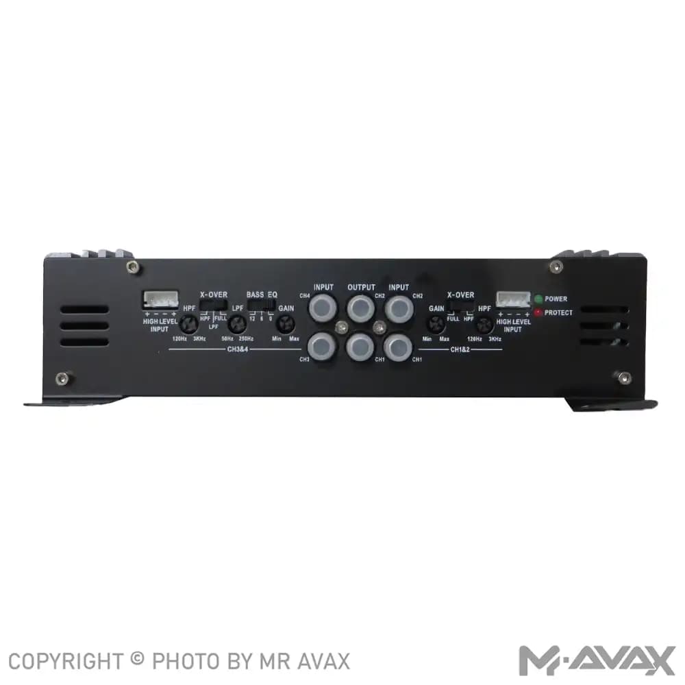 آمپلی فایر 4 کانال ام بی کوارت مدل MBQ-8004 — تصویر ۲