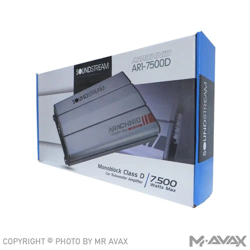 آمپلی فایر 1 کانال سانداستریم مدل ARI-7500D — تصویر ۴