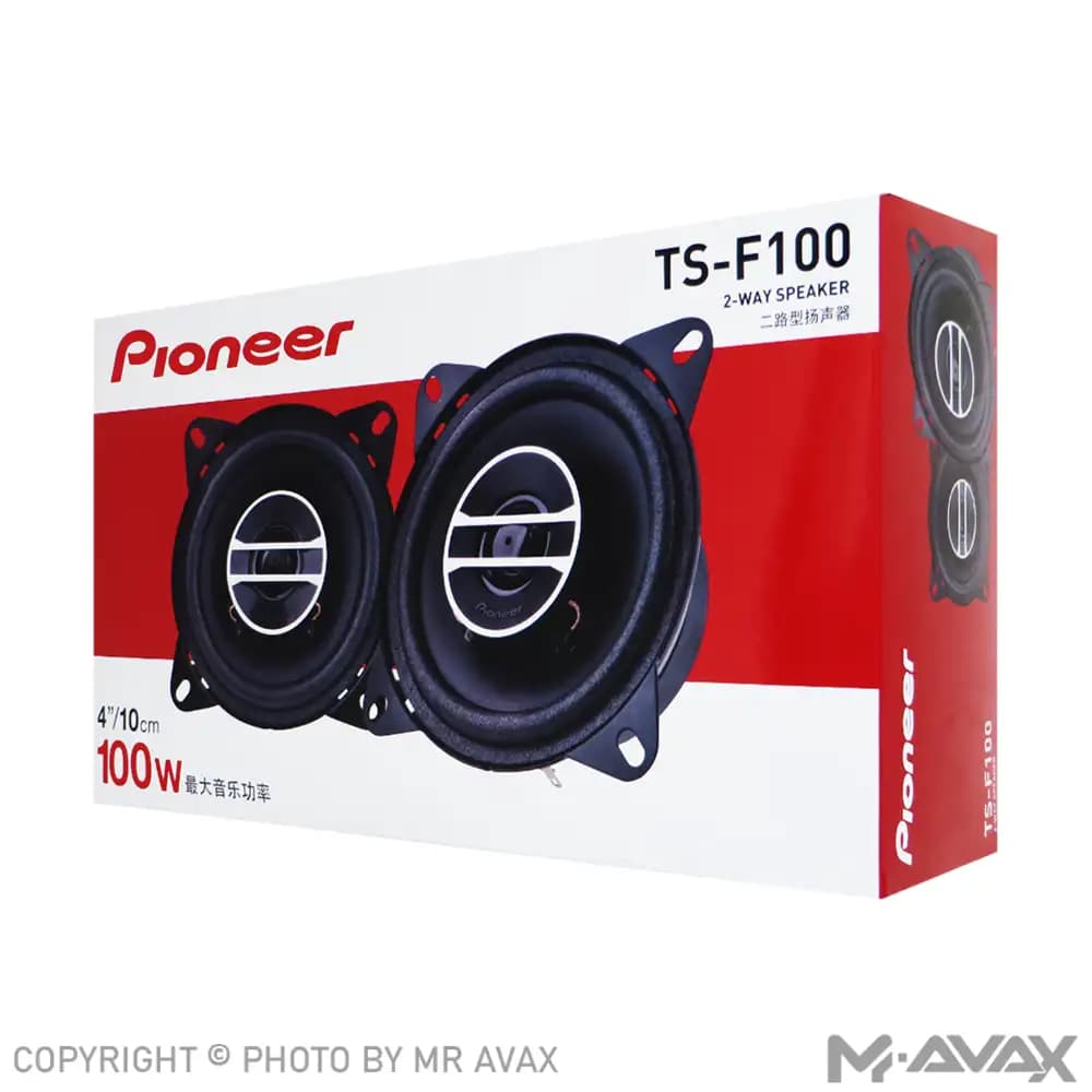 باند گرد 4 اینچ پایونیر مدل TS-F100(دو عددی) — تصویر ۳
