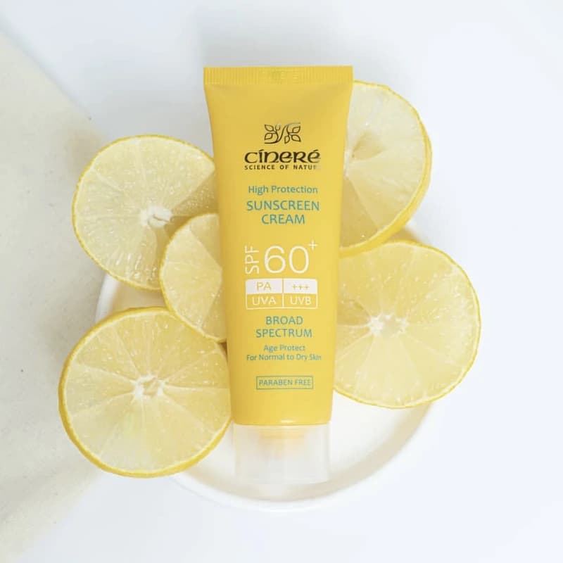 کرم ضد آفتاب بدون رنگ سینره SPF60 مناسب انواع پوست 50 میل — تصویر ۲