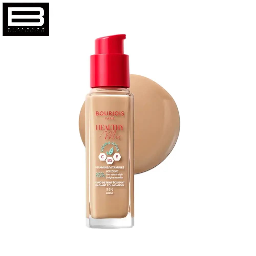کرم پودر بورژوا مدل هلثی میکس مناسب پوست خشک حجم 30ml — تصویر ۲