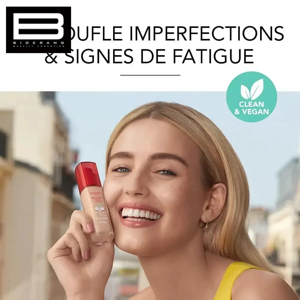 کرم پودر بورژوا مدل هلثی میکس مناسب پوست خشک حجم 30ml — تصویر ۳