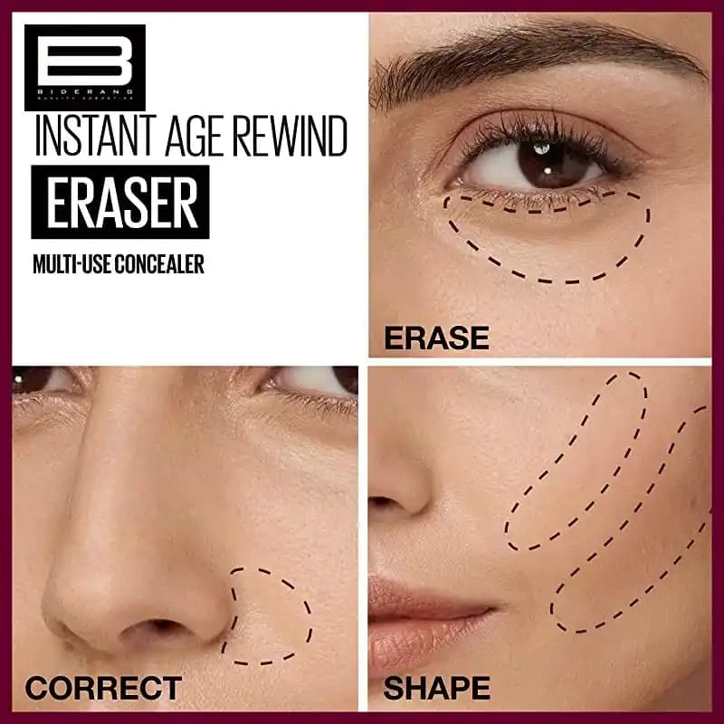 کانسیلر میبلین مدل instant age rewind حجم 6ml — تصویر ۵
