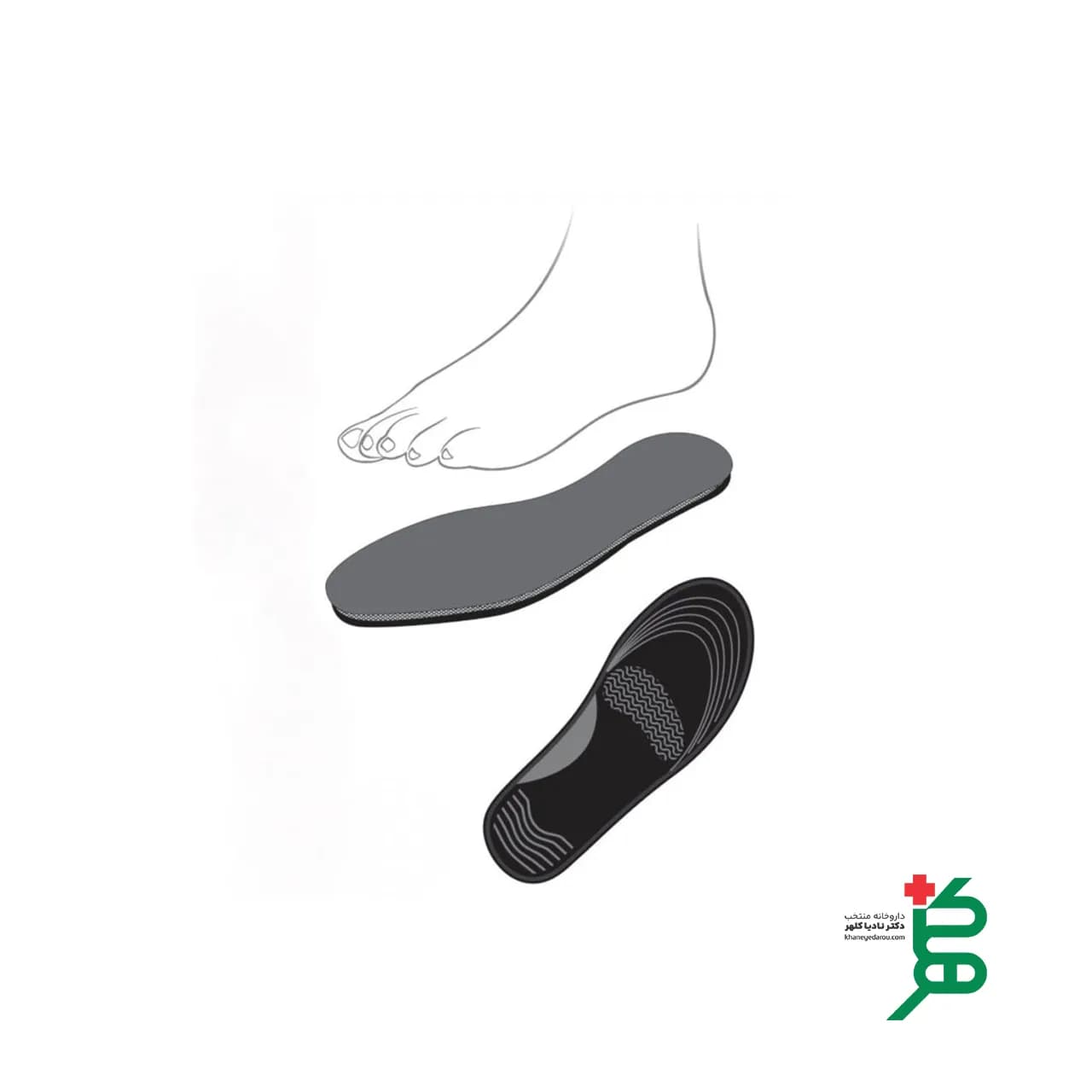 کفی سیلیکونی با روکش پارچه ای اتسی ( TI 018 )
