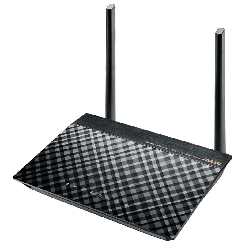 مودم روتر 2 آنتن Asus DSL-N16 VDSL/ADSL 300Mbps