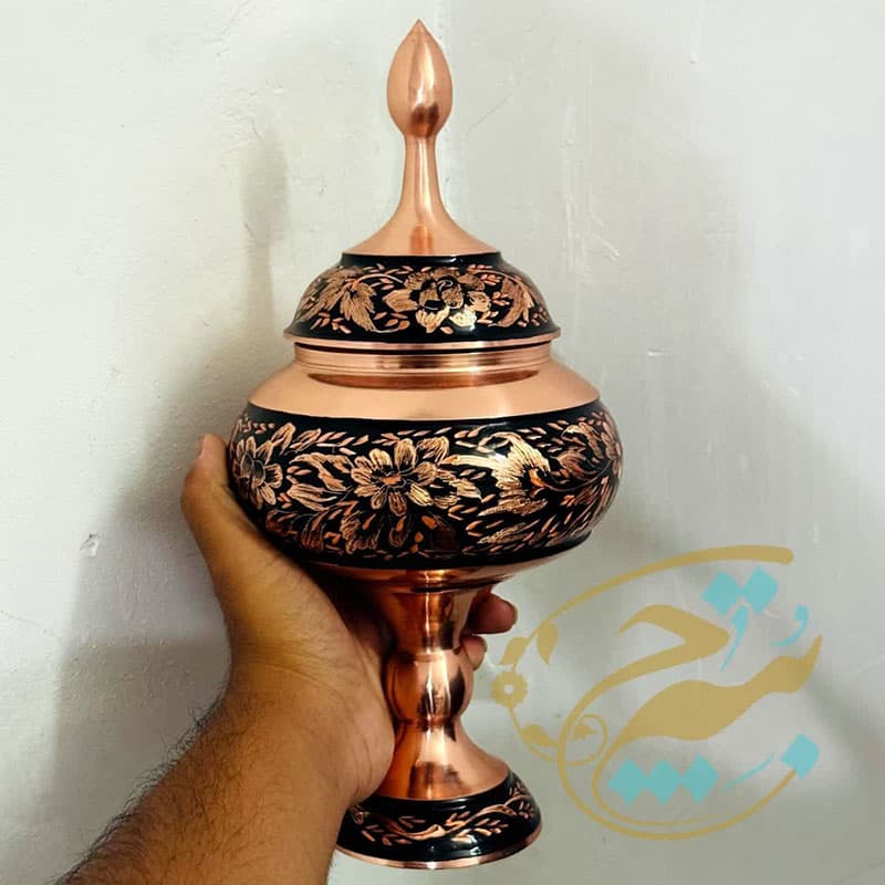 شکلات خوری مسی الماس تراش 30