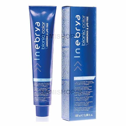 رنگ موی بدون آمونیاک اینبریا Inebrya Bionic Color ، شماره 6/6 بلوند قرمز تیره