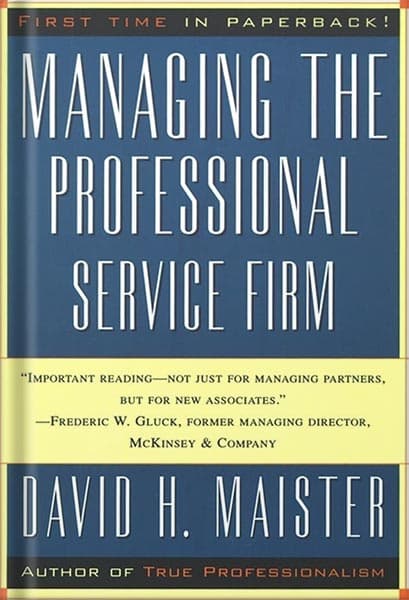 دانلود کتاب Managing the Professional Service Firm Revised ed. Edition, by David H. Maister
