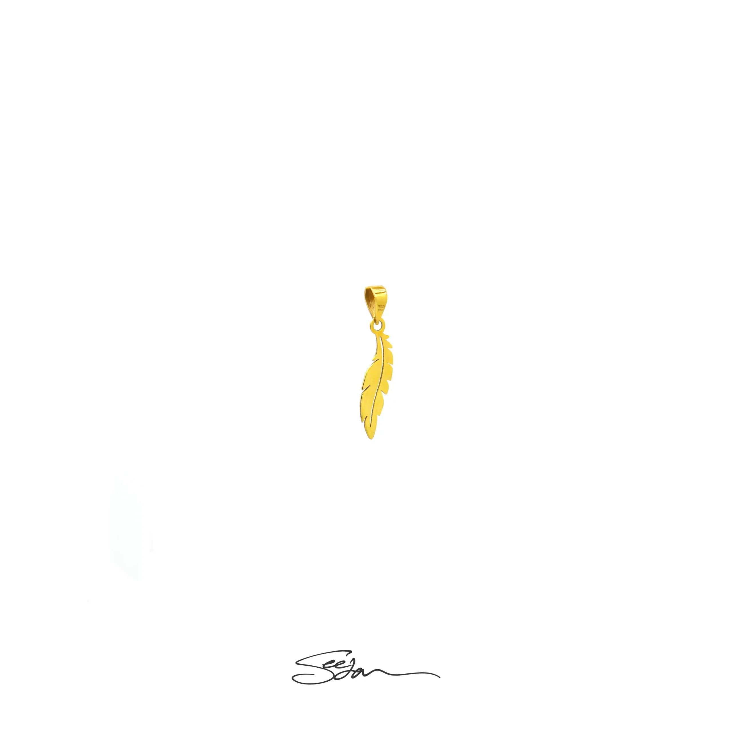 آویز طلا پر 51