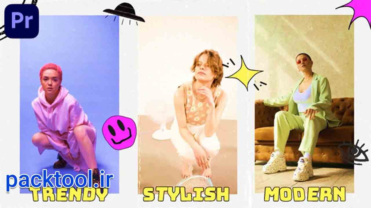 دانلود پروژه آماده پریمیر اسلایدشو تبلیغاتی مد و فشن Fashion Promo Slideshow