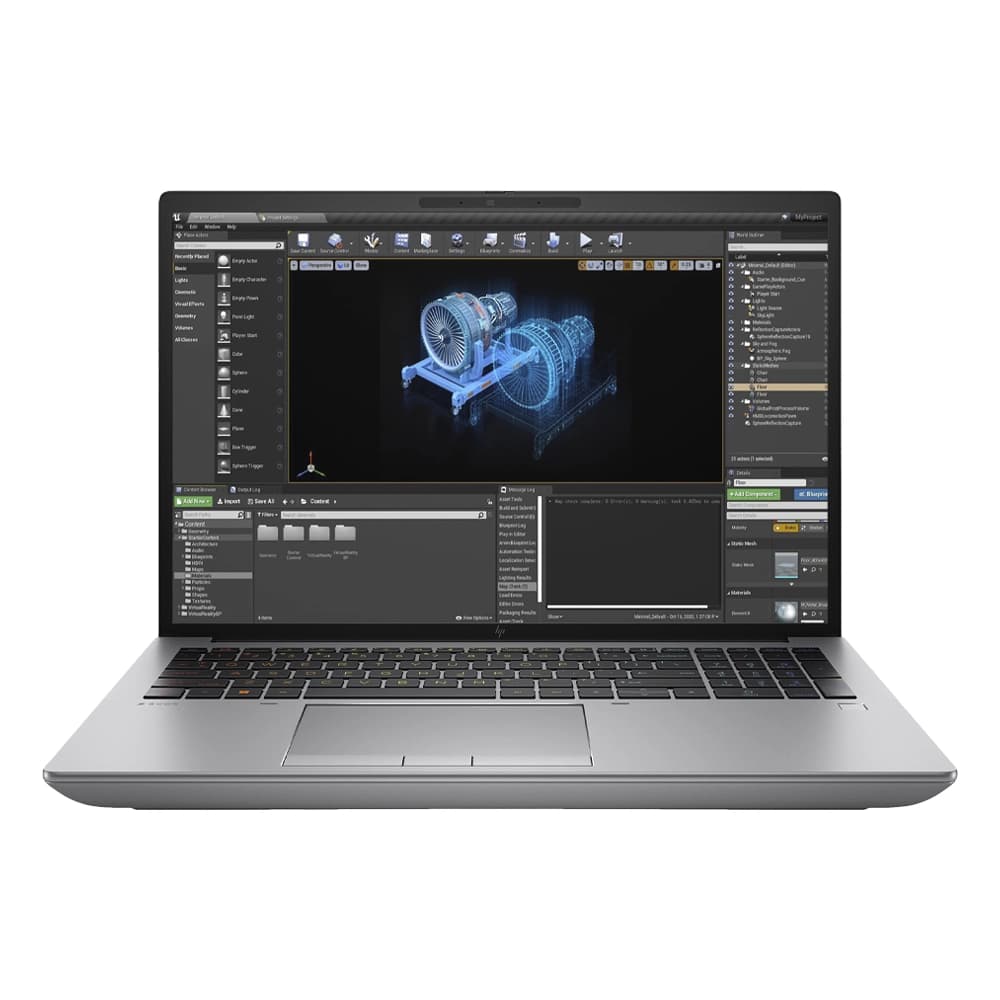 لپ تاپ اچ پی HP ZBOOK Fury 16 G10 | Core i7-13850HX | 16G | 512GB | 12GB RTX 3500 | 16.1”FHD (استوک)