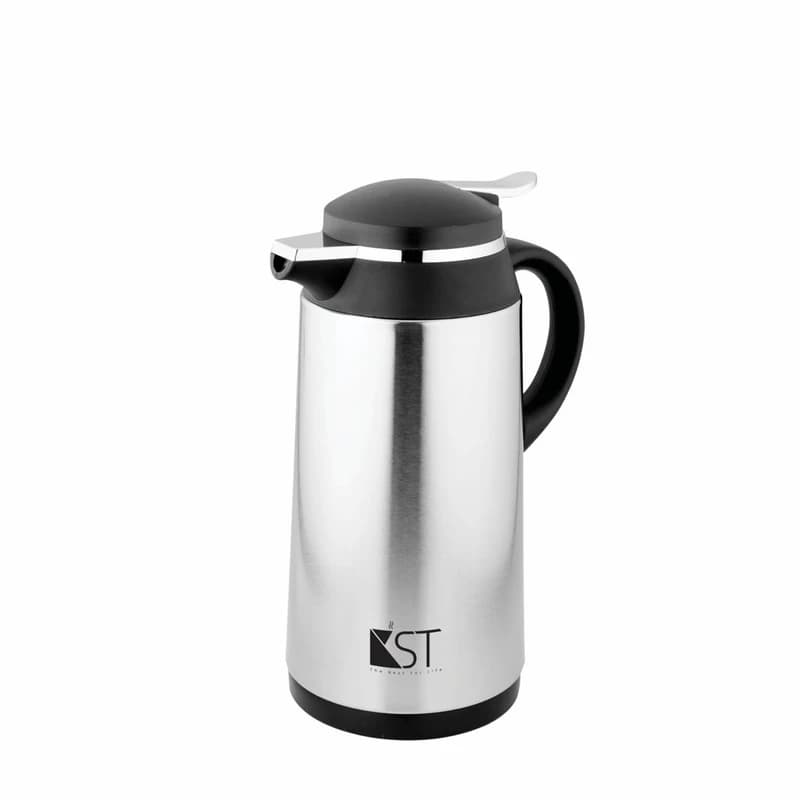 فالسک شیشه دار استیل 1 لیتر KST-5411 کی اس تی