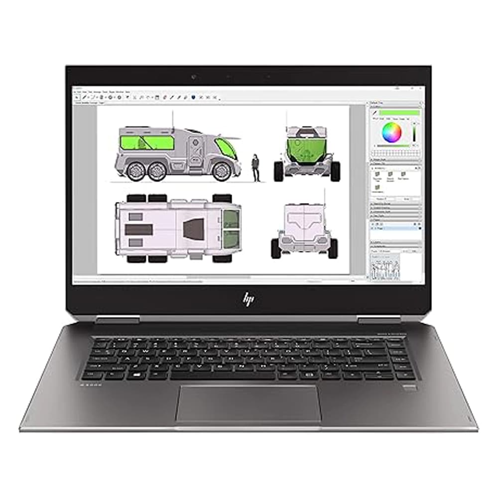 لپ تاپ اچ پی HP Zbook 15 G5 STUDIO X360 | i7-9750H | 16G | 512G | 4GB NVIDIA QUADRO P1000 | 15.6”Full HD TOUCH X360 (استوک) — تصویر ۶