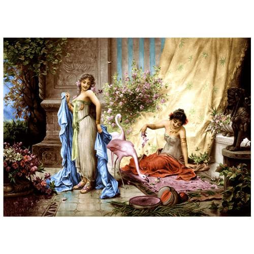 نخ و نقشه فرانسوي طرح حمام عروس كد 24115