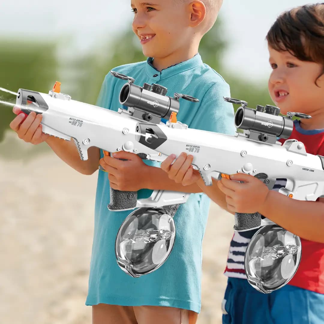 تفنگ آب پاش گرین لاین Green Lion GN75-Water Gun with Electric Continuous Shooting GN75WAGUN — تصویر ۳