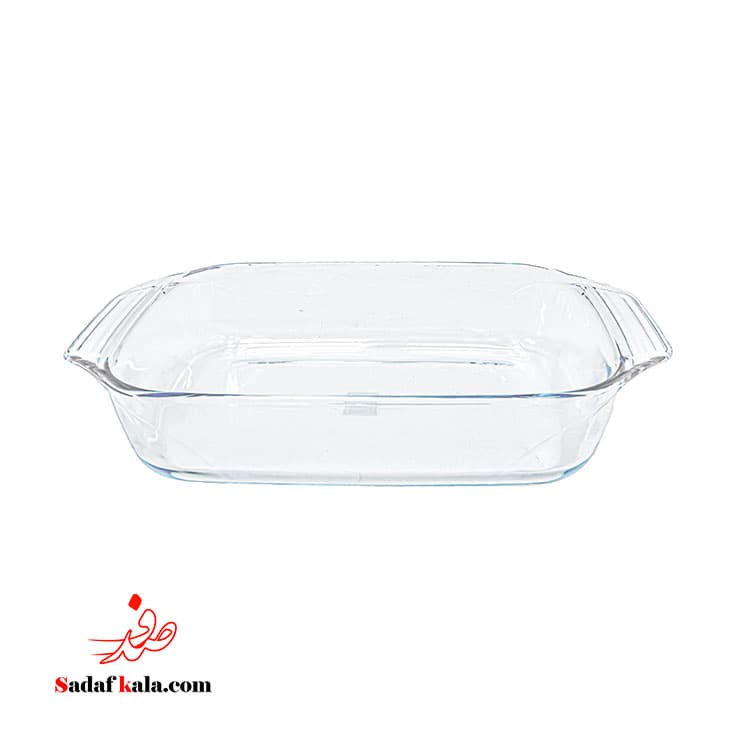 تابه پیرکس چهارگوش دسته دار 408B MGS /1068 — تصویر ۲