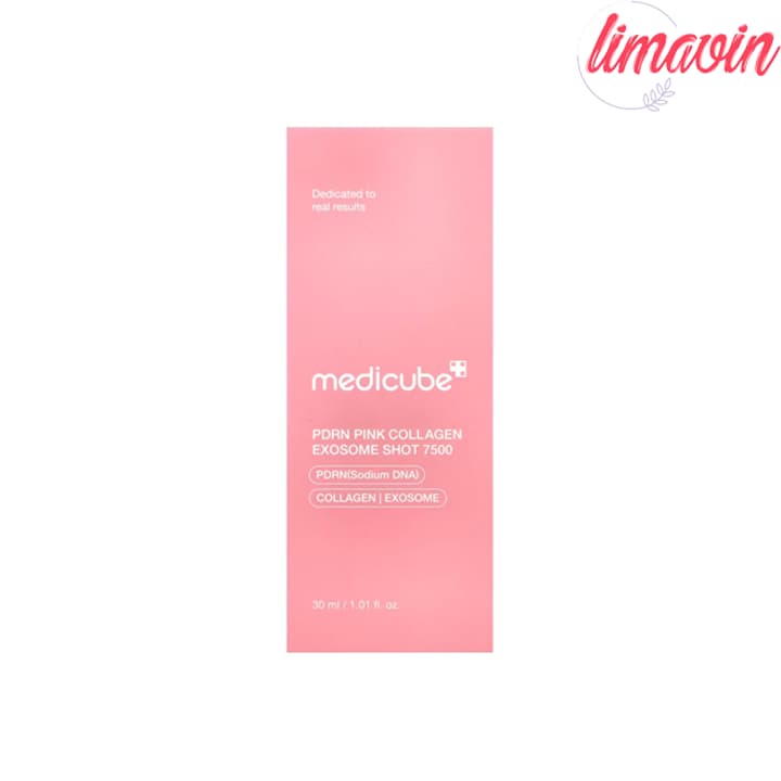 سرم کلاژن مدی کیوب مدل PDRN PINK EXOSOME SHOT 7500 حجم 30 میلی لیتر — تصویر ۲