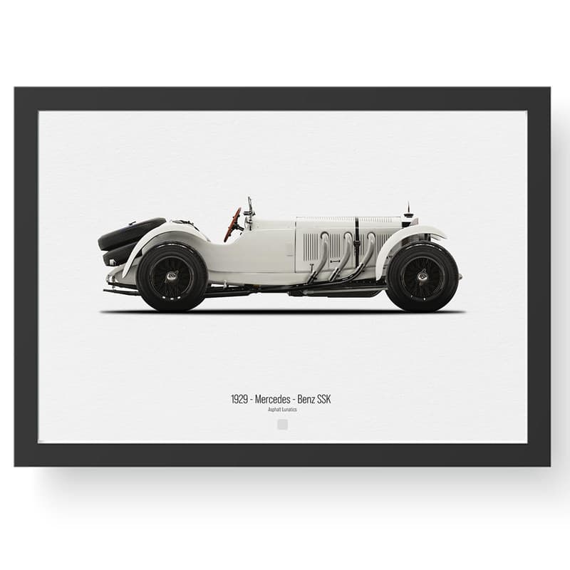 تابلو مدل 1929 – Mercedes Benz SSK