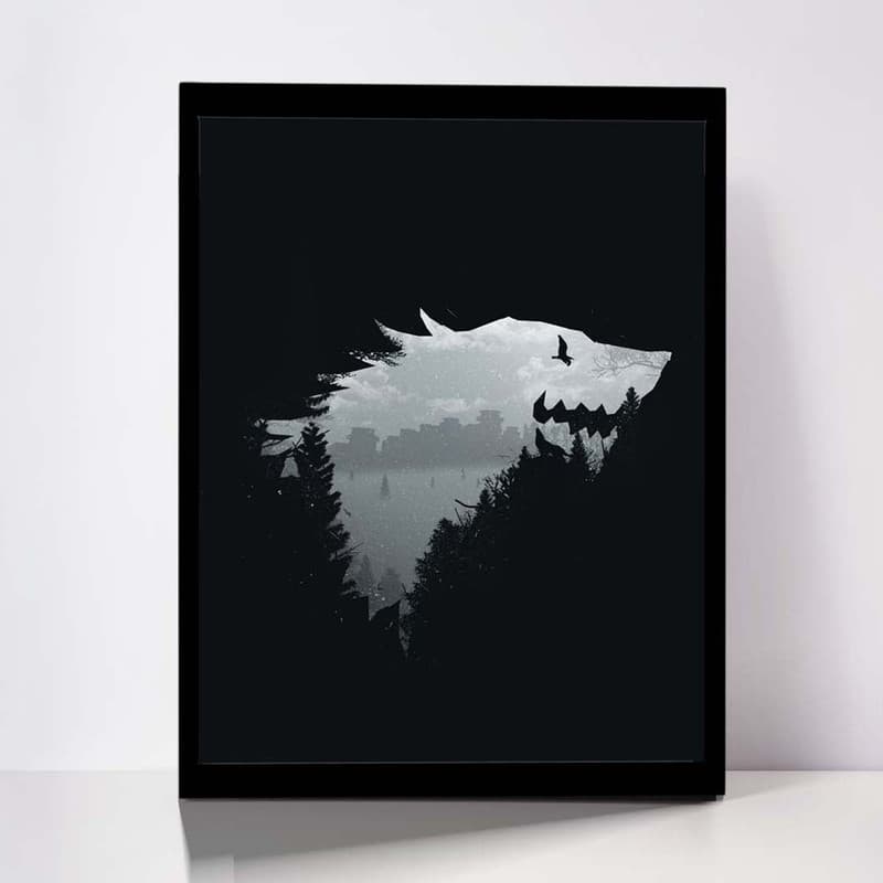 تابلو مدل Game of Thrones کد F-2286
