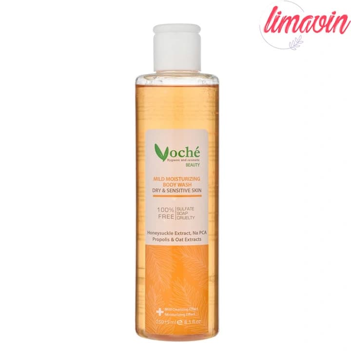 شامپو بدن وچه مدل MILD MOISTUR با رایحه ملایم مناسب برای پوست خشک و حساس حجم 250 میلیلیتر