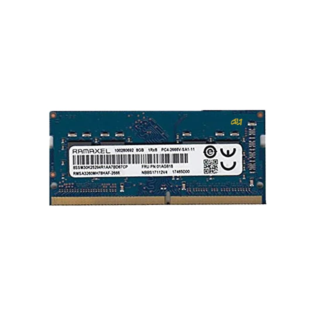 رم لپ تاپ RAMAXEL 2GB PC4-2400 DDR4 — تصویر ۳