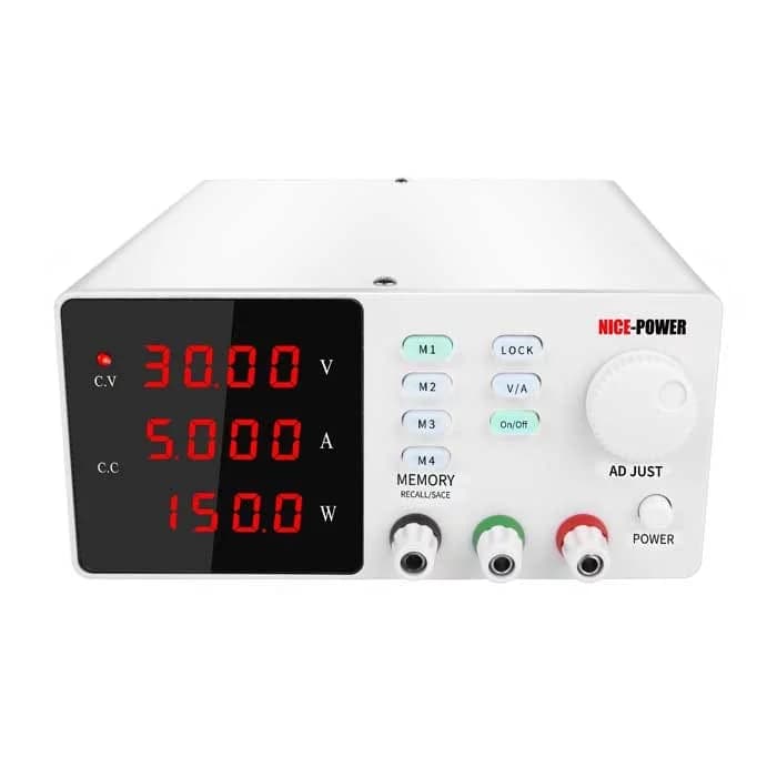 منبع تغذیه حافظه دار 30 ولت 5 آمپر نایس پاور Nice Power SPPS-S305