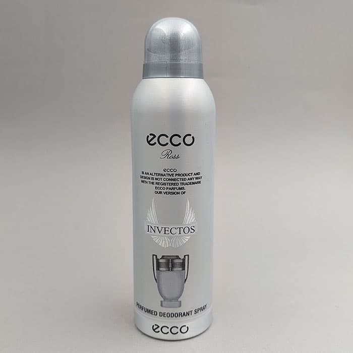 اسپری خوشبو کننده بدن اکو ecco مدل INVECTOS حجم 200 میل 90547
