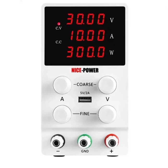 منبع تغذیه 30 ولت 10 آمپر نایس پاور مدل SPS3010