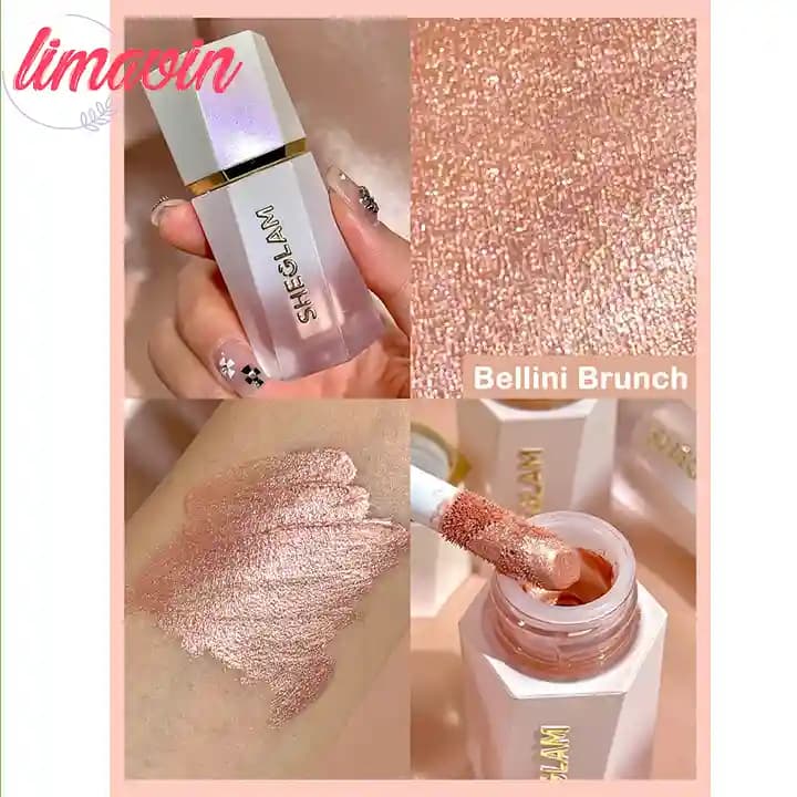 هایلایتر مایع شیگلم مدل Glow Bloom شماره 93 — تصویر ۲