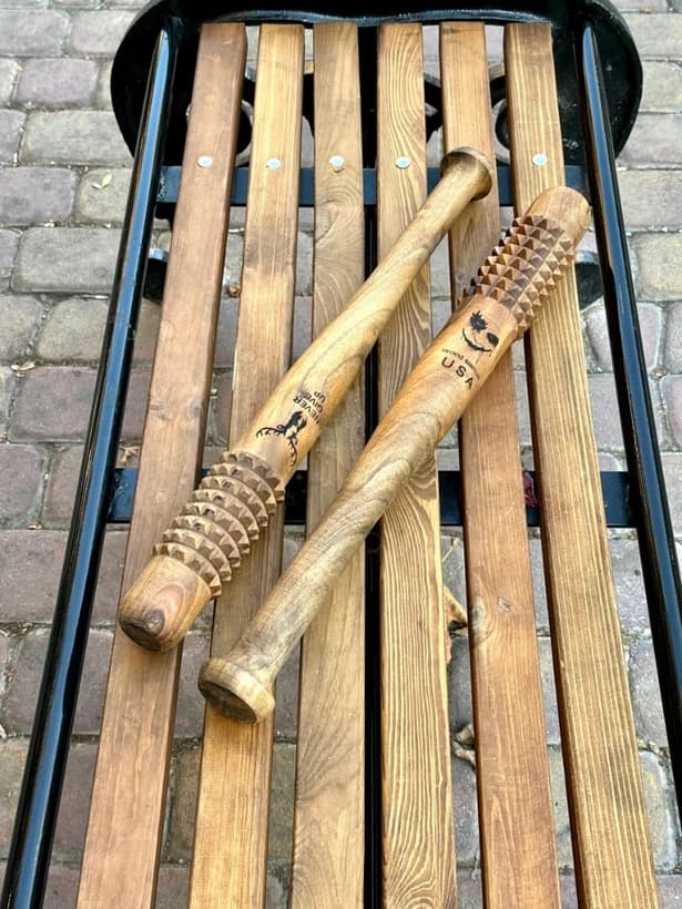 چوب بیسبال از جنس چوب گردو سایز ۴۵ سانت